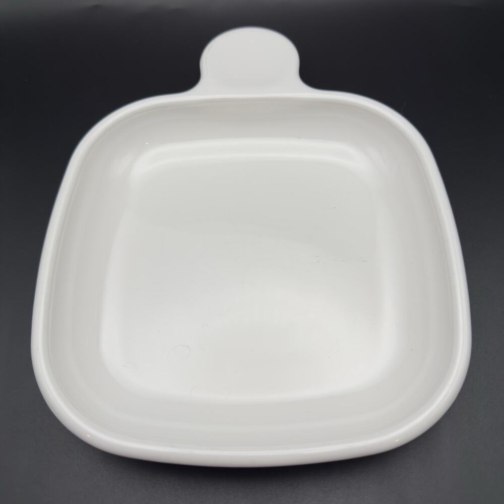 Vintage Corning Ware P-185-B Grab It Sidekick 6" Sandwich Snack Plate